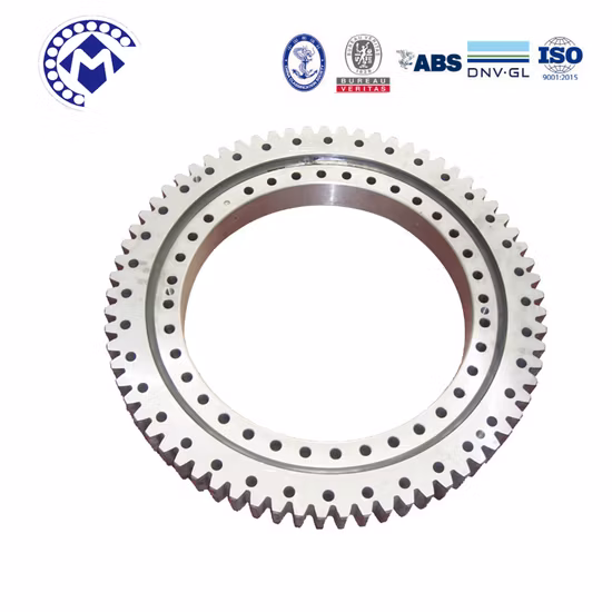 Cuscinetto girevole a sfere 011.45.1600 cuscinetto per giradischi con denti esterni, prodotto in Cina